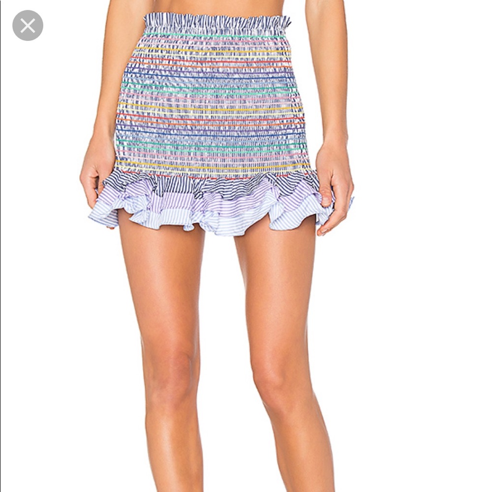 Petersyn ruffled mini skirt